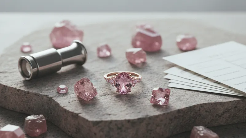 Bague Saphir Rose
